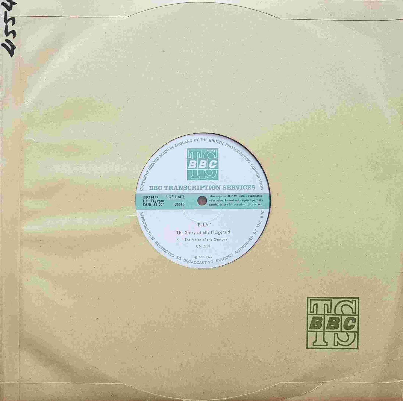 Picture of CN 2207 5 Ella - The story of Ella Fitzgerald by artist Unknown